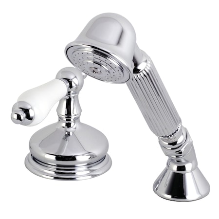 Kingston Brass KSK3331PLTR Transfer Valve Set For Roman Tub Faucet W/Hand Shower, Chrm KSK3331PLTR